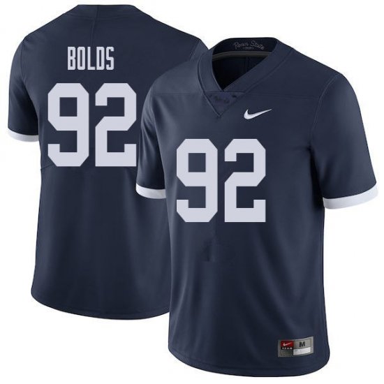 Sale - Navy Corey Bolds #92 PSU Nittany Lions Men Classic High School Football Jersey