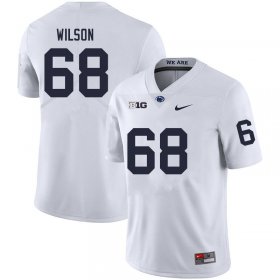 Sale - White Eric Wilson #68 PSU Nittany Lions Men Classic College Football Jersey