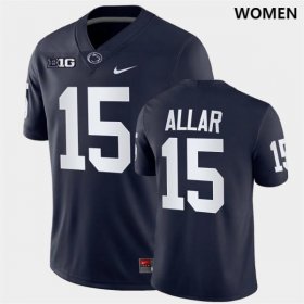 Sale - Navy Drew Allar #15 PSU Nittany Lions Women Official College Football Jersey