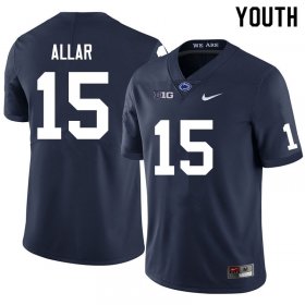 Sale - Navy Drew Allar #15 PSU Nittany Lions Youth Official College Football Jersey