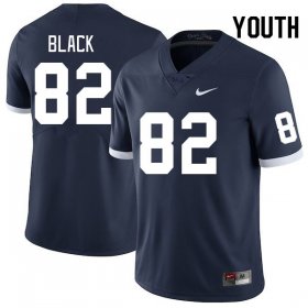 Sale - Retro Ethan Black #82 PSU Nittany Lions Youth Classic University Football Jersey